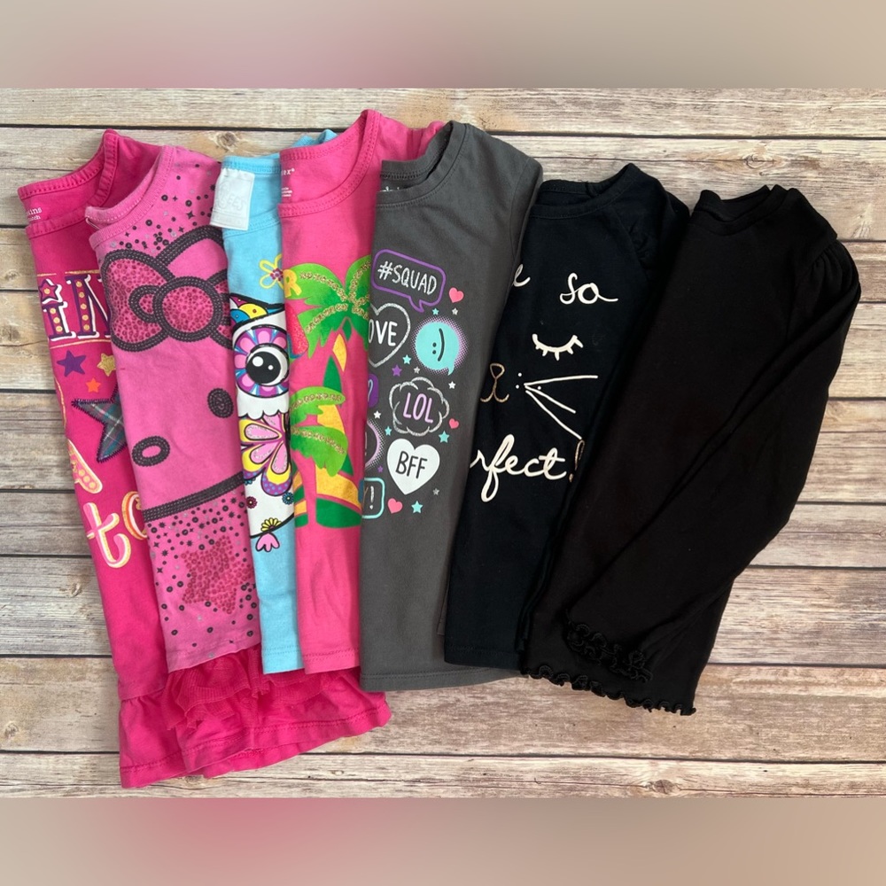 Various tops size 5 & 5T